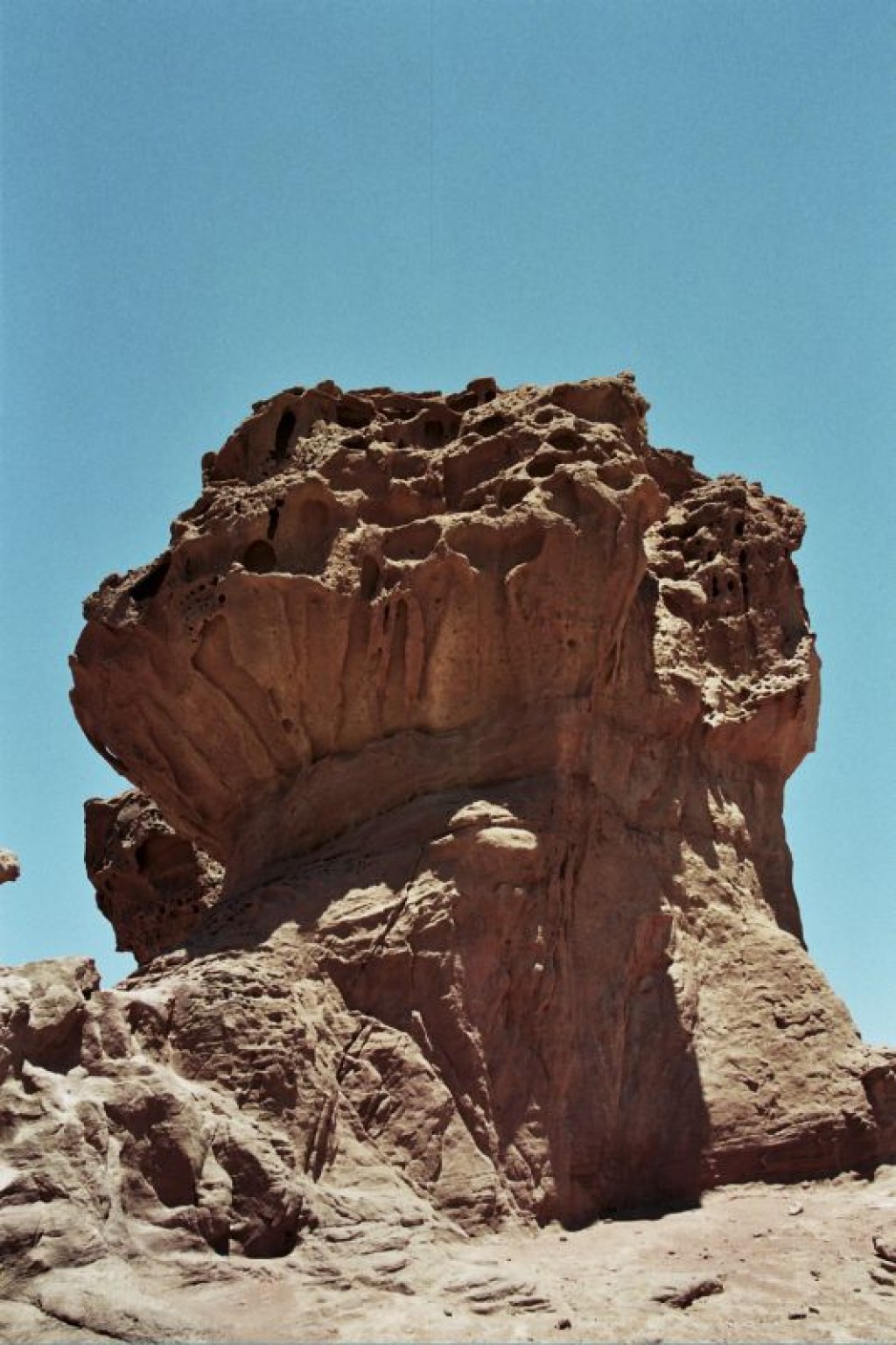 'The Half Mushroom' rock formation at Timna National Park